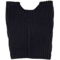 Coliere pentru Barbati - Coliere Dries Van Noten Wool Neck Warmer With Zipper BLACK Barbati (BM 19435580) - B-mall.ro