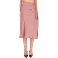 Fuste casual Draped Midi Skirt Femei