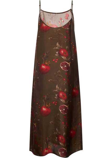 Rochii casual UMA WANG Midi Dress Anaya GREEN Femei (BM 19435625) 2