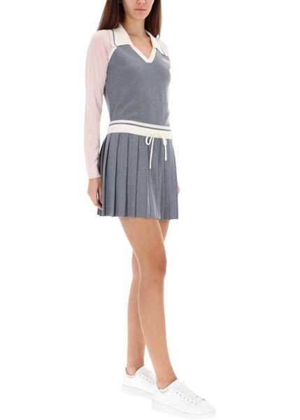Fuste casual Casablanca Tennis Skirt SILVER Femei (BM 19435637) 2