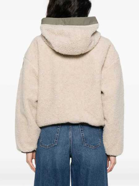 Bomber jacket CANADA GOOSE Alberni Reversible Bomber Jacket BEIGE Femei (BM 19435640) 4