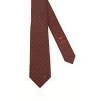 Cravate pentru Barbati - Cravate Gucci Silk Jacquard Tie With Clamps BORDEAUX Barbati (BM 19435649) - B-mall.ro