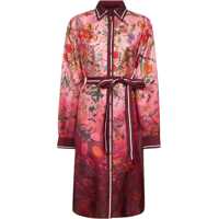 Rochii casual Printed Chemisier Dress Femei