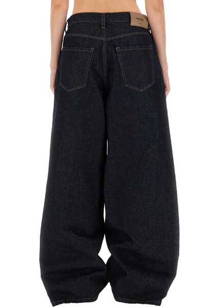 Pantaloni casual UMA WANG Denim Pod Pants BLUE Femei (BM 19435670) 3