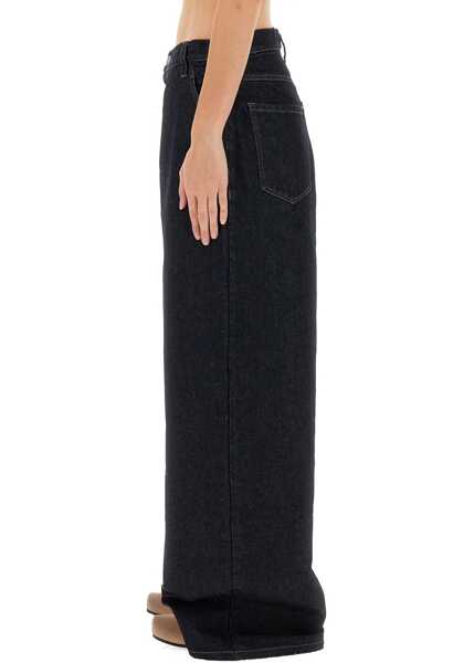 Pantaloni casual UMA WANG Denim Pod Pants BLUE Femei (BM 19435670) 4