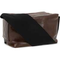 Genti de umar UMA WANG Dama - Genti de umar UMA WANG Leather Shoulder Bag BROWN Femei (BM 19435679) - B-mall.ro