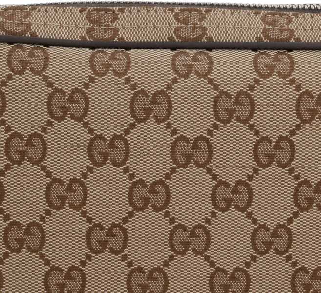 Genti tip postas Gucci Fabric Shoulder Bag Gg Small BROWN Barbati (BM 19435700) 3