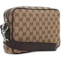 Genti tip postas pentru Barbati - Genti tip postas Gucci Fabric Shoulder Bag Gg Small BROWN Barbati (BM 19435700) - B-mall.ro