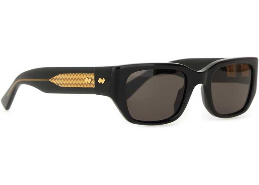 Ochelari de soare Bottega Veneta Square Braided Sunglasses BLACK Barbati (BM 19435721) 2
