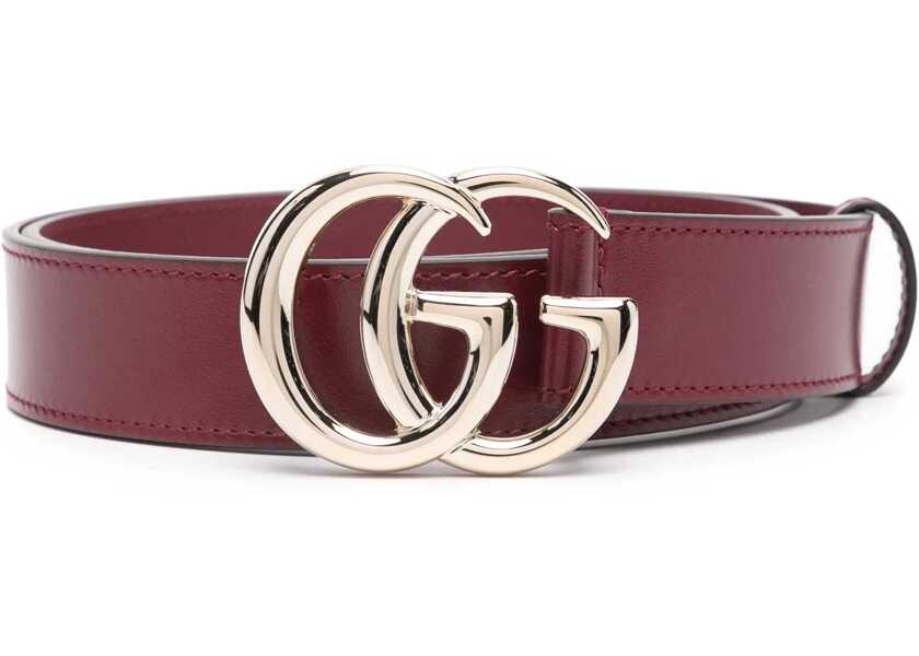 Curele Gucci Thin Belt Gg Marmont BORDEAUX Femei (BM 19435733) 1