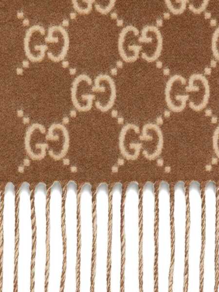 Esarfe Gucci Cashmere Scarf BROWN Femei (BM 19435742) 2