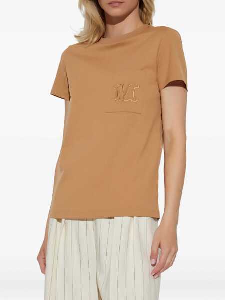 Tricouri Max Mara Papaya T-Shirt BEIGE Femei (BM 19435754) 3