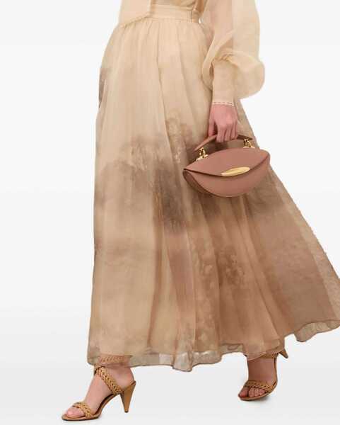 Fuste casual ZIMMERMANN Memento Organza Maxi Skirt BEIGE Femei (BM 19435763) 4