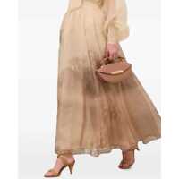 Fuste casual ZIMMERMANN Dama - Fuste casual ZIMMERMANN Memento Organza Maxi Skirt BEIGE Femei (BM 19435763) - B-mall.ro