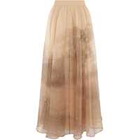 Fuste casual "Memento" Organza Maxi Skirt Femei