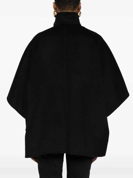 Paltoane Max Mara Coat Derrik BLACK Femei (BM 19435775) 4