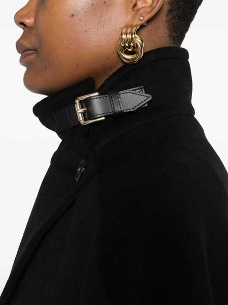 Paltoane Max Mara Coat Derrik BLACK Femei (BM 19435775) 5