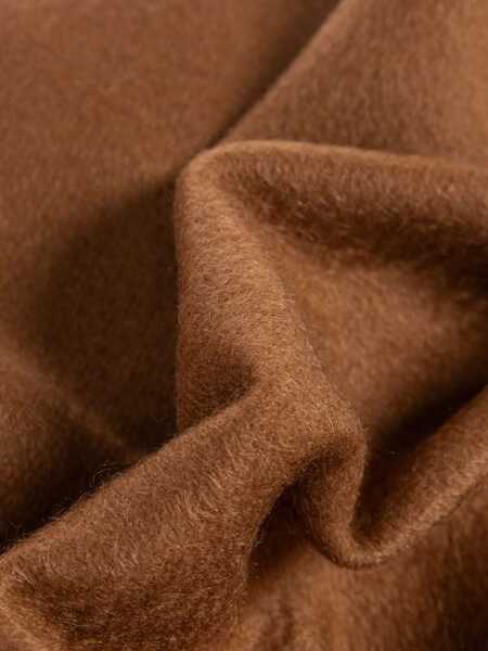 Esarfe Max Mara Cashmere Scarf With Monogram Embroidery BUFF Femei (BM 19435781) 3