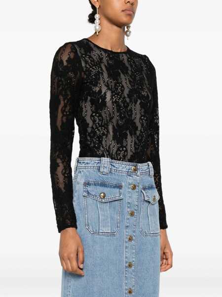 Bluze ZIMMERMANN Lace Body. BLACK Femei (BM 19435790) 3