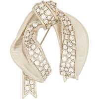 Bijuterii Bow Brooch With Rhinestones Femei