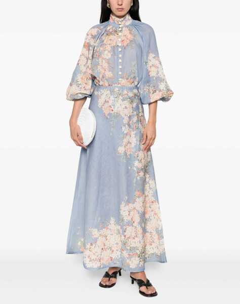 Fuste casual ZIMMERMANN Cascadian Skirt BABY BLUE Femei (BM 19435823) 2