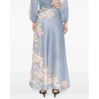 Fuste casual ZIMMERMANN Dama - Fuste casual ZIMMERMANN Cascadian Skirt BABY BLUE Femei (BM 19435823) - B-mall.ro