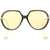 Bottega Veneta Square "Drop" Sunglasses BLACK