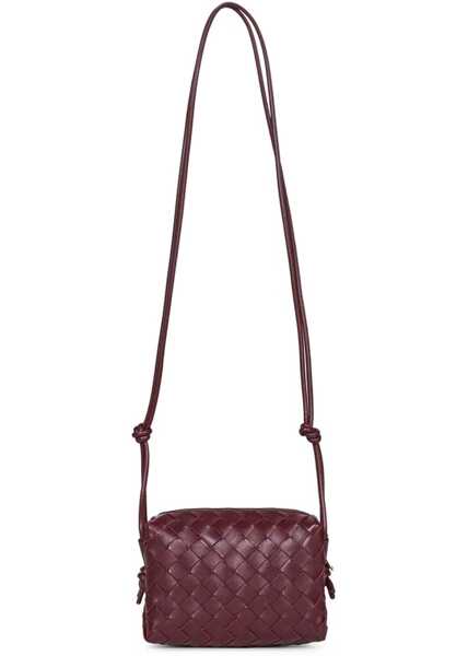 Genti tip postas Bottega Veneta Camera Bag Loop Mini BORDEAUX Femei (BM 19435853) 2