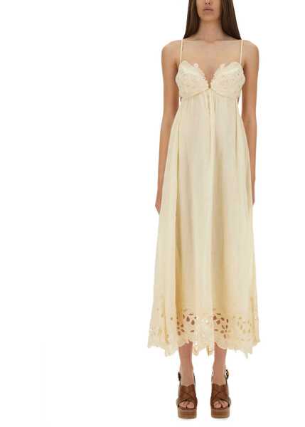 Rochii casual ZIMMERMANN Embroidered Dress Coco IVORY Femei (BM 19435862) 1
