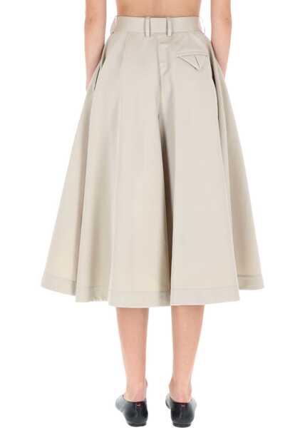 Pantaloni scurti Bottega Veneta Flared Pants GREY Femei (BM 19435868) 4