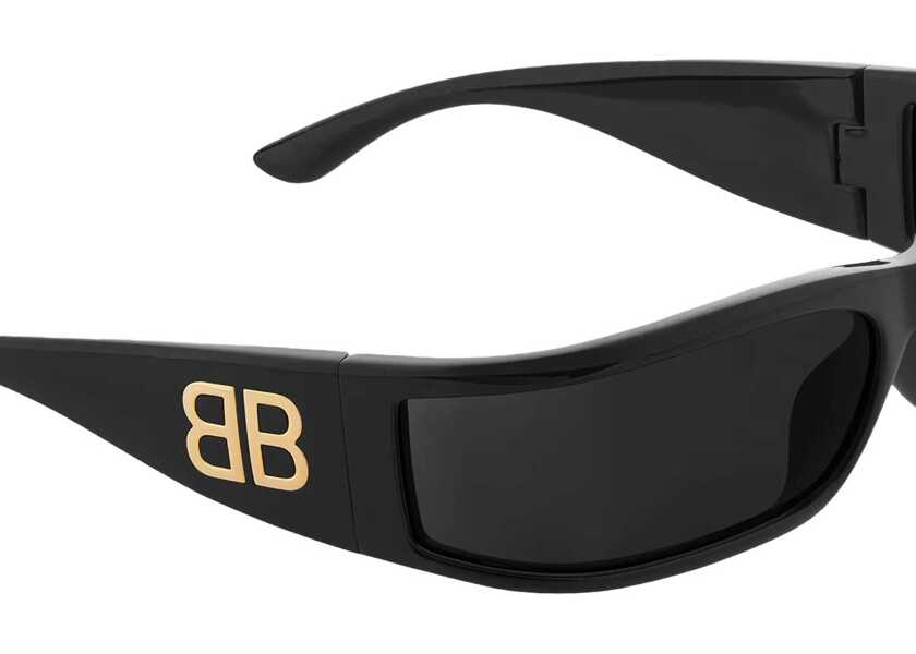 Ochelari de soare Balenciaga Sunset Rectangle Sunglasses BLACK Femei (BM 19435895) 3