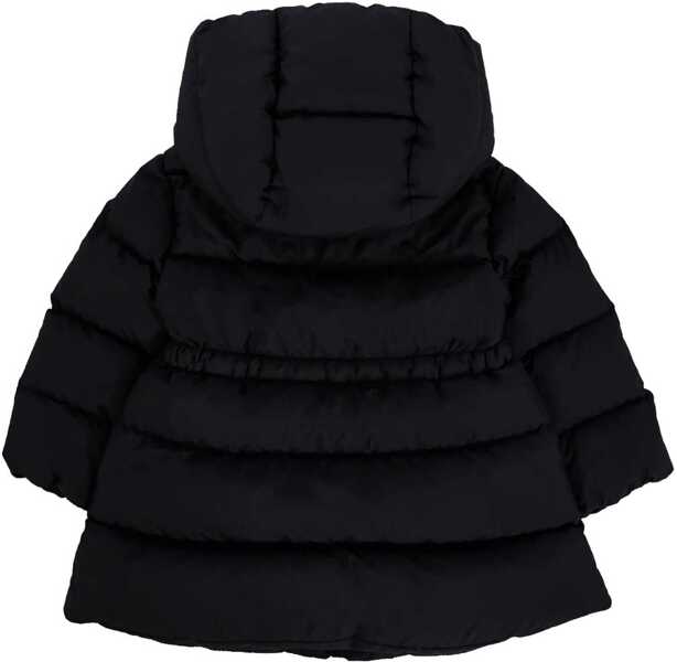 Geci de ploaie Moncler Jacket With Logo And Hood BLACK Baieti (BM 19435898) 2