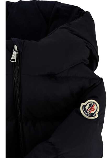 Geci de ploaie Moncler Jacket With Logo And Hood BLACK Baieti (BM 19435898) 3