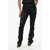 DSQUARED2 Satin Pants With Lace Inserts And Ruffled Details Black