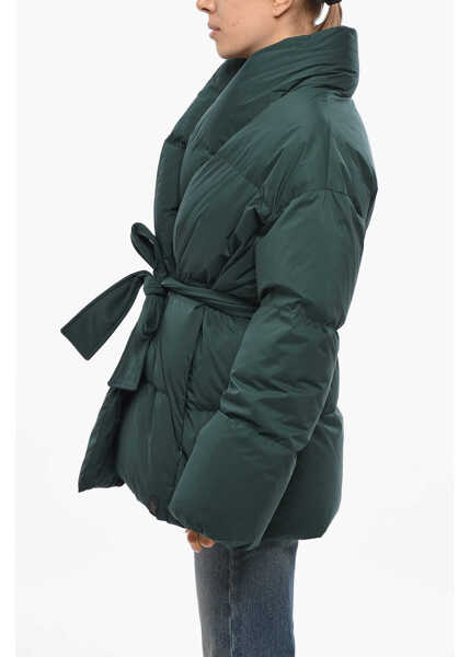 Geci de iarna Bacon Double-Breasted New Dada Down Jacket Green Femei (BM 19436339) 2