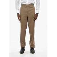 Pantaloni eleganti Cc Collection Gabardine Cotton Pants Barbati
