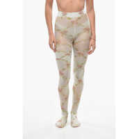 Sosete All Over Floral Tights Femei