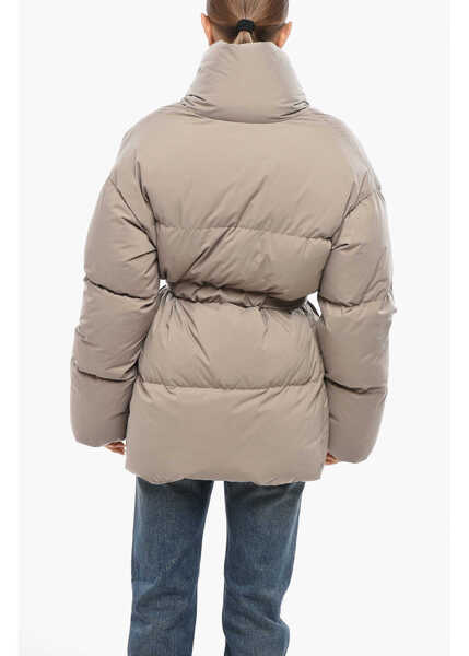 Geci de iarna Bacon Double-Breasted New Dada Down Jacket Beige Femei (BM 19436396) 3