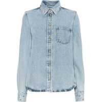 Camasi de blugi TOTÊME Denim Overshirt With Breast Pocket Femei