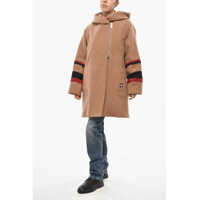 Paltoane Dama pagina 29 - Paltoane Bacon Quilted Blanket Wool Coat With Decentralized Zip Beige Femei (BM 19436429) - B-mall.ro