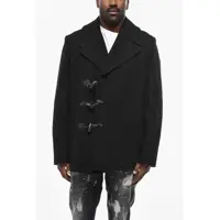 Paltoane Wool Peacoat With Frogs Closure Barbati