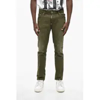 Blugi slim fit Stretch Denim Skater Jeans With Paint Effect Details 16Cm Barbati