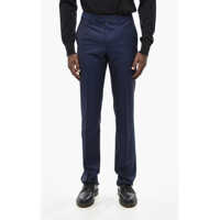 Pantaloni casual Virgin Wool Pants With Scalloped Hem Barbati