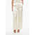 Loewe Silk Satin Pyjama Palazzo Pants White
