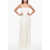 Max Mara Sleeveless Blando Jumpsuit With Draped Design White