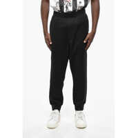 Pantaloni de trening Solid Color Relax Dean Fit Joggers With Embossed Logo Barbati