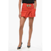 Pantaloni scurti Tweed Escargot Shorts With Jewel Detail Femei