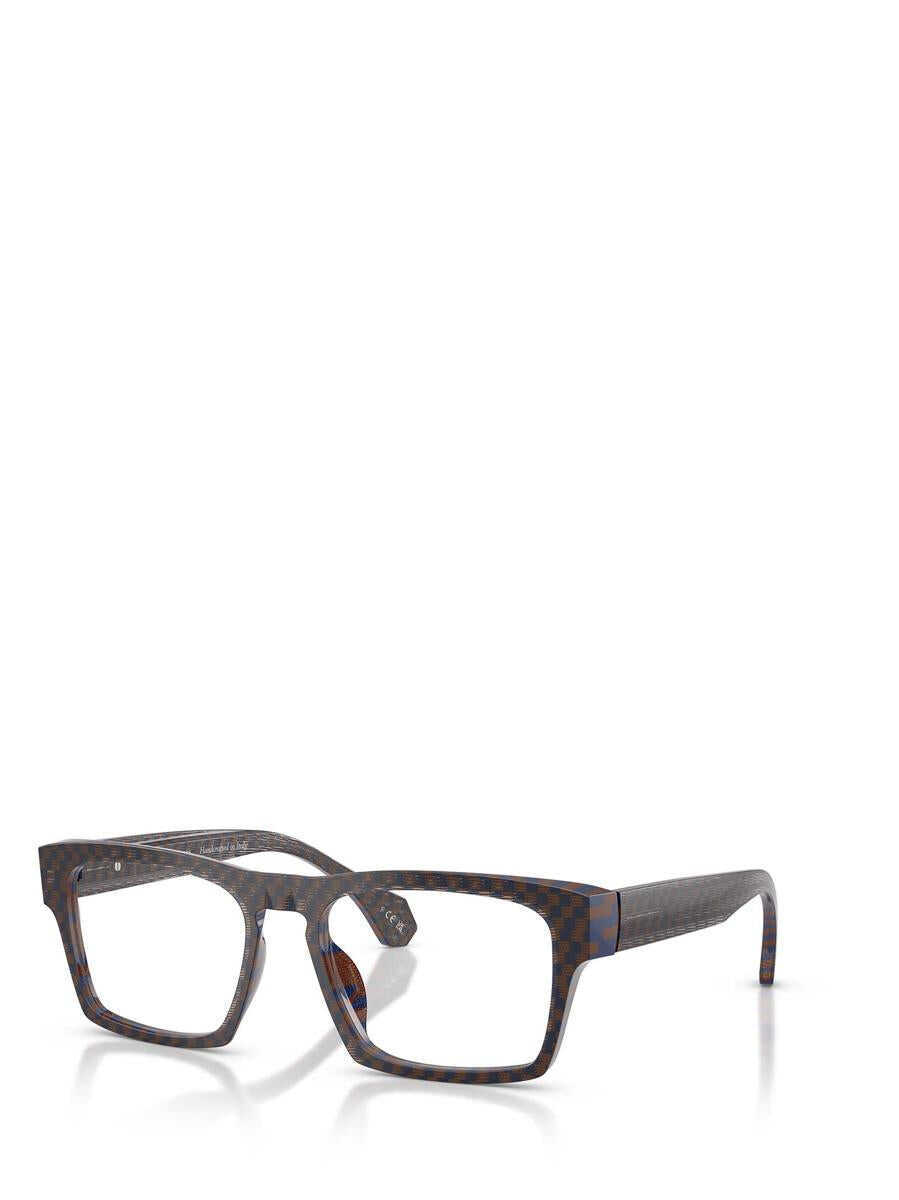 Ochelari de soare ALAIN MIKLI Alain Mikli Eyeglasses NEW DAMIER BLUE BROWN Barbati (BM 19436946) 2