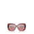 Versace Versace Eyewear Sunglasses TRANSPARENT RED