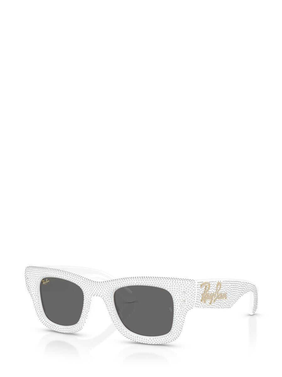 Ochelari de soare Ray-Ban Ray-Ban Sunglasses WHITE & STRASS PAVE Femei (BM 19437132) 2